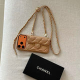 Leather Holder Design Phone Case For iPhone