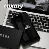 Luxury Leather Handle iPhone Case