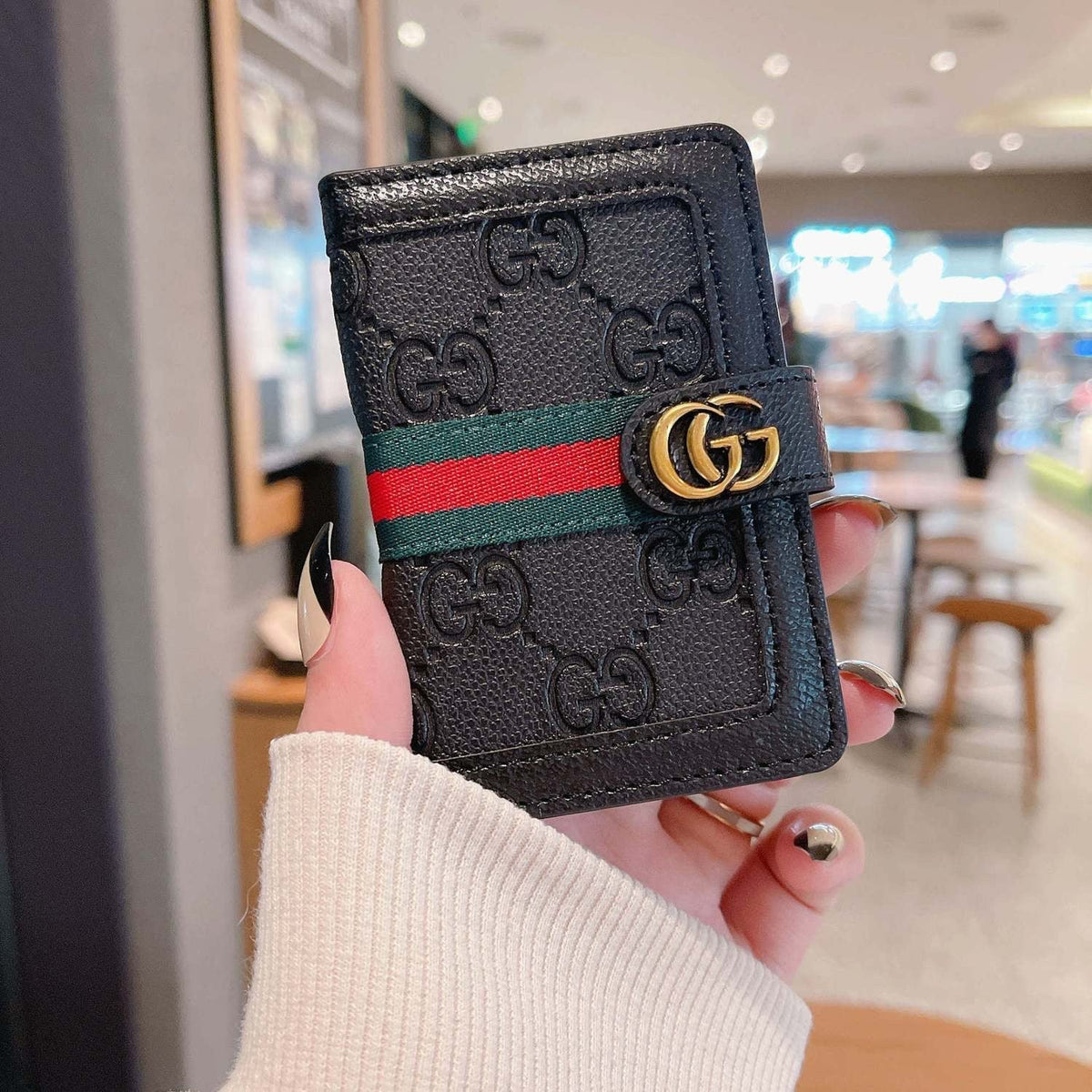 Retro Printed Card Holder
