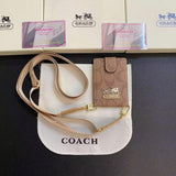 Autumn Card Holder With Strap Coin Holder
