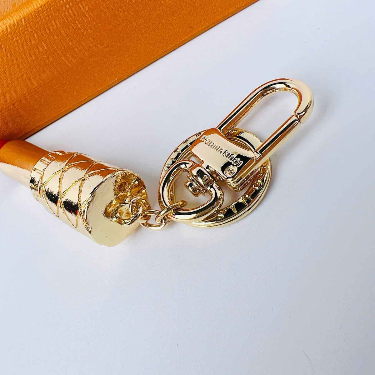Lipstick Design Keychain Pendant