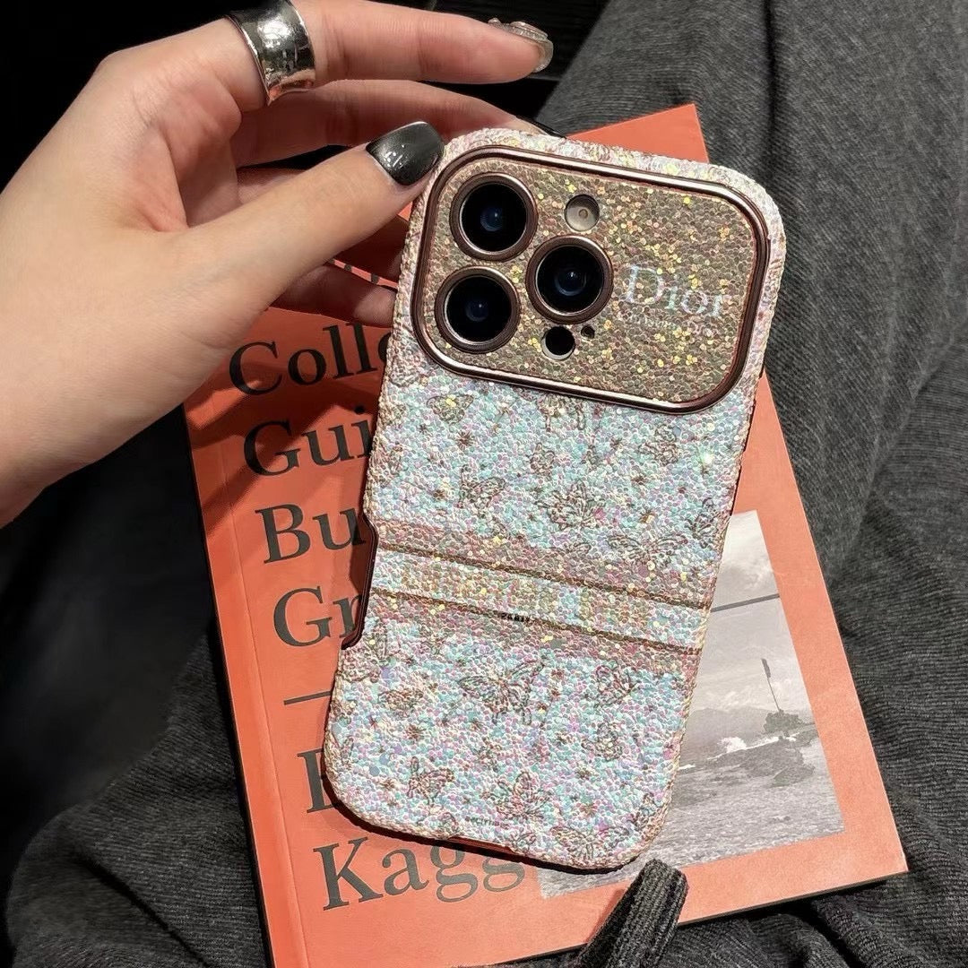 Pink Bling Style Phone Case For iPhone