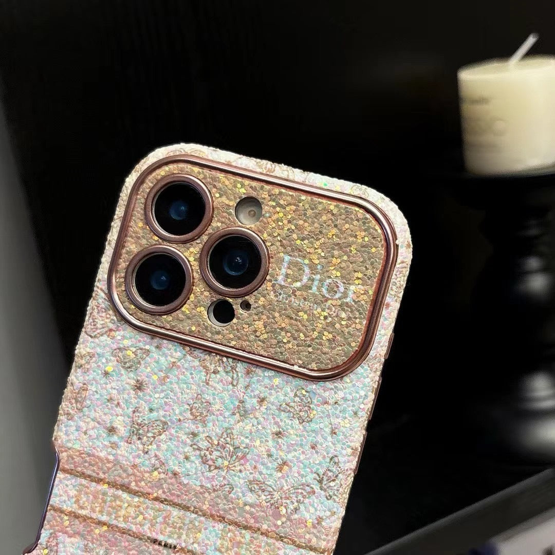 Pink Bling Style Phone Case For iPhone