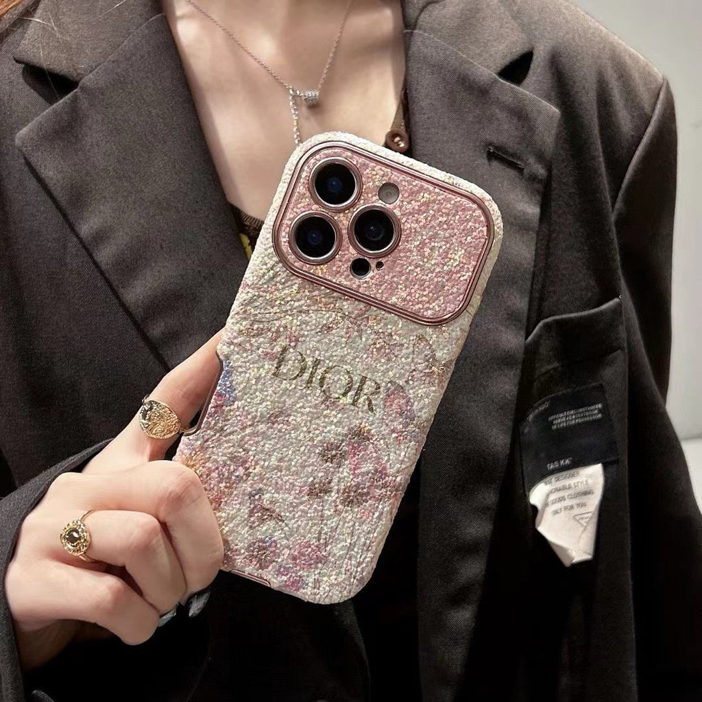 Pink Bling Style Phone Case For iPhone