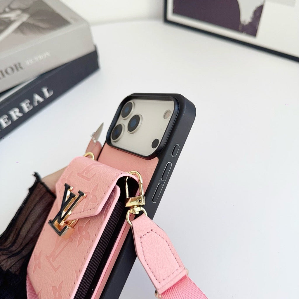 Fresh Card Wallet Design Phone Case For iPhone