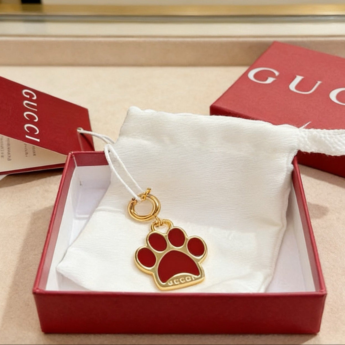 Cute Cat Claws Keychain Pendant