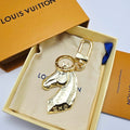 Gold Horse Pendant Keychain