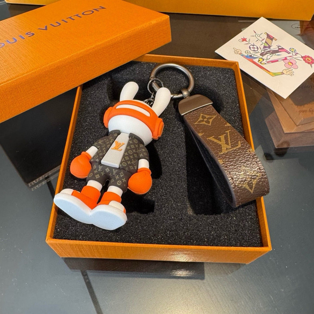 Nice Orange Keychain Pendant