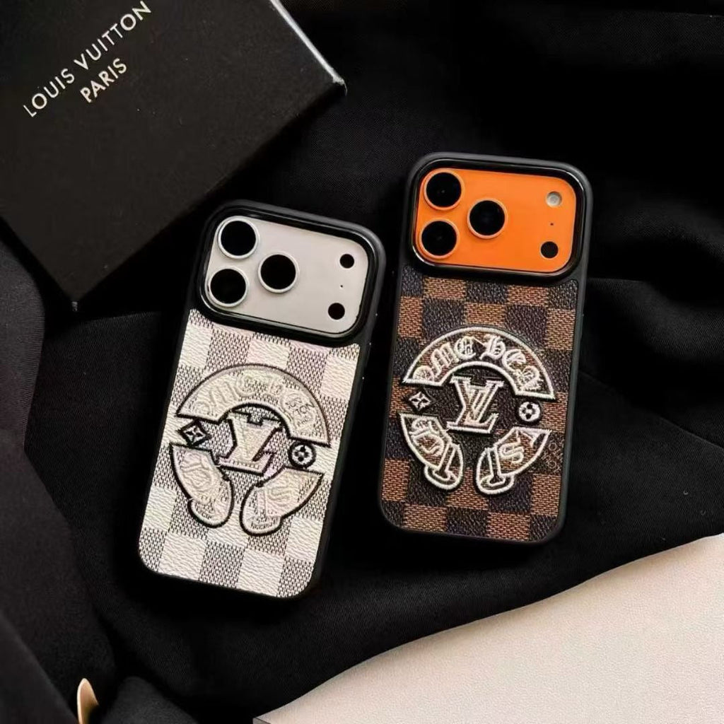 Embroidery Style Phone Case For iPhone