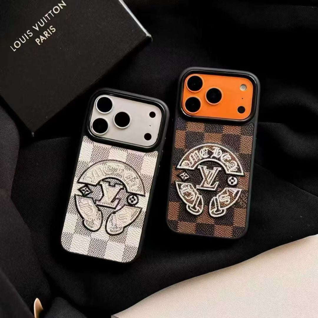 Embroidery Style Phone Case For iPhone