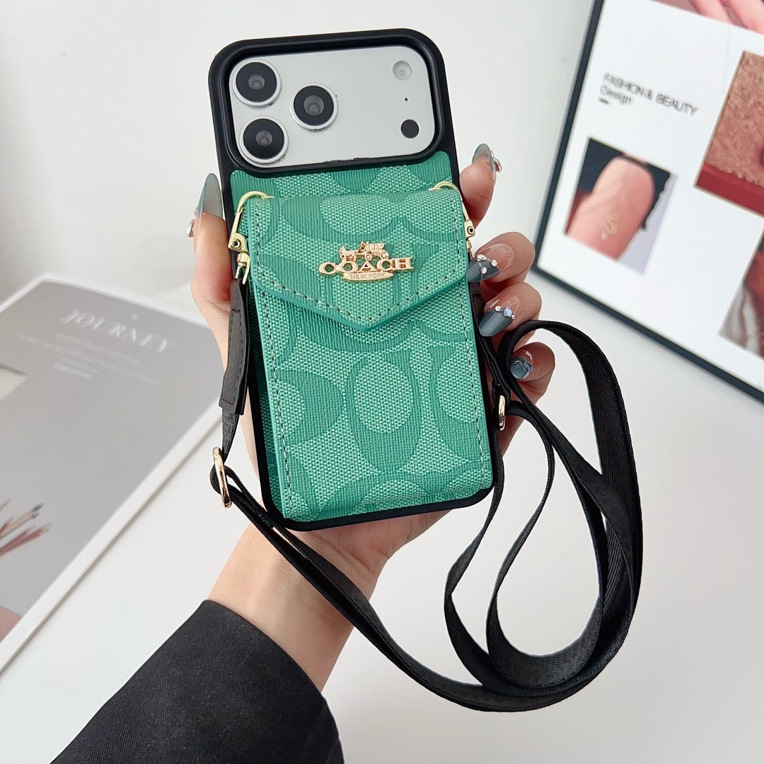 Leather Card Cover Galaxy Case For Samsung