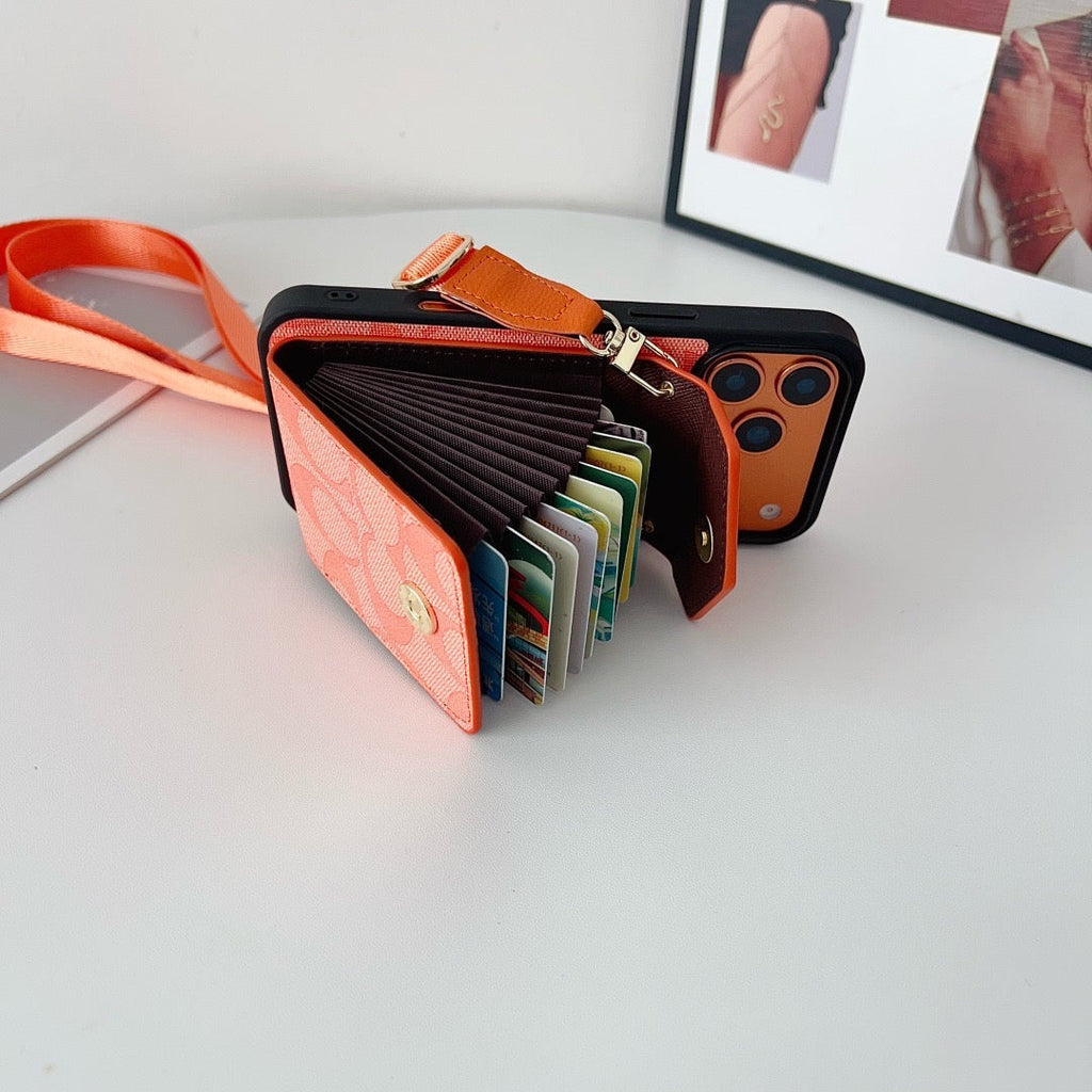 Leather Card Cover Galaxy Case For Samsung