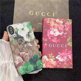 Flower Leather Phone Case For iPhone