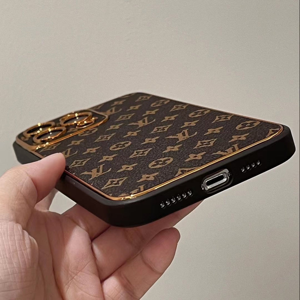 Brown Color Phone Case For iPhone