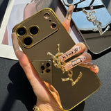 Mirror Yes Girl Glitter Phone Case