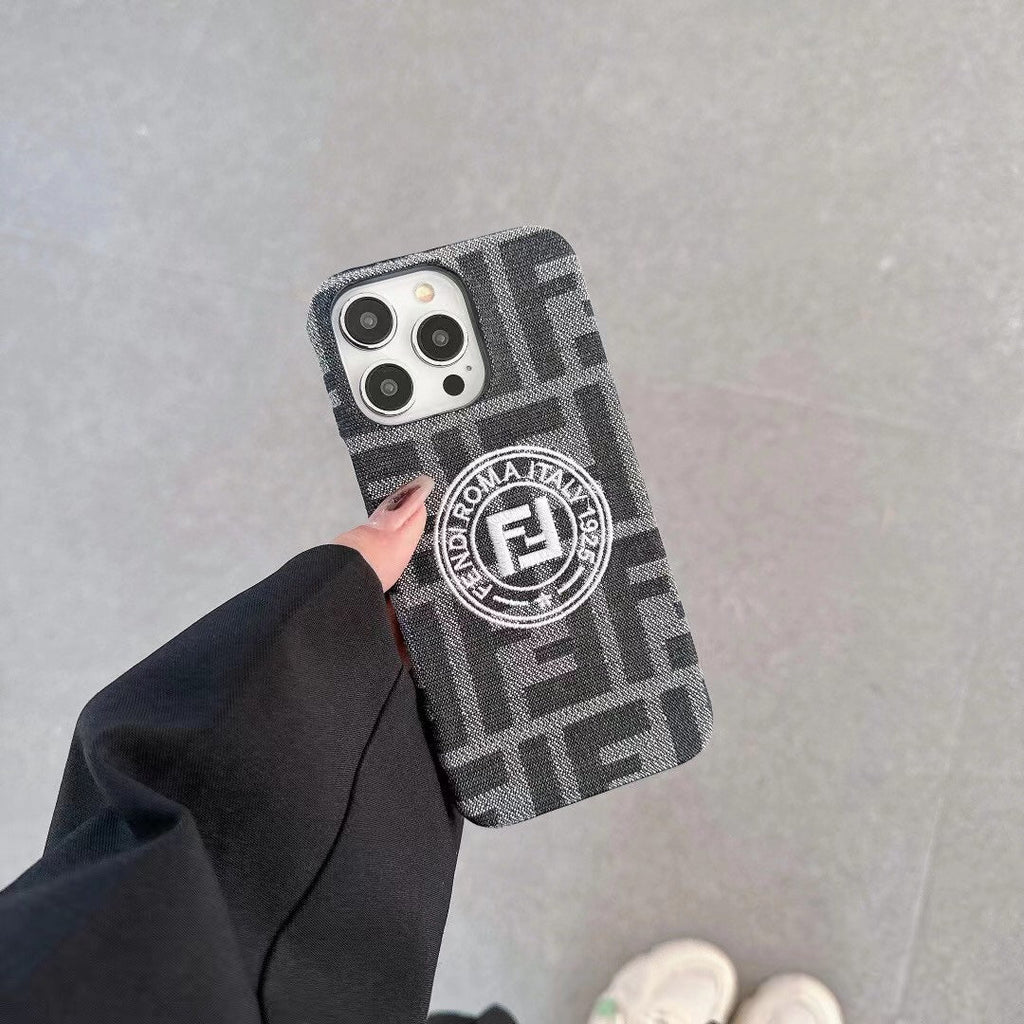 New Embroidery Phone Case For iPhone