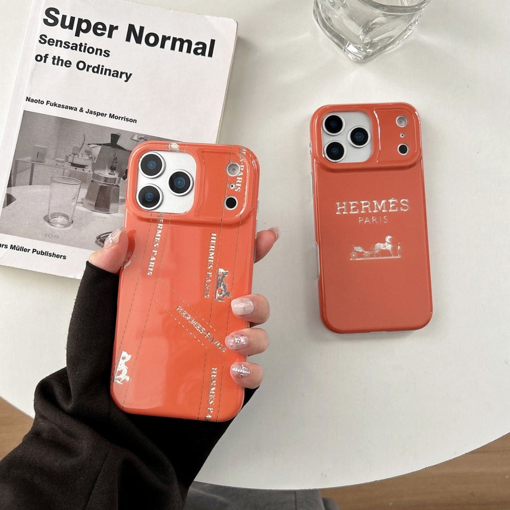Full Orange Phone Case For iPhone