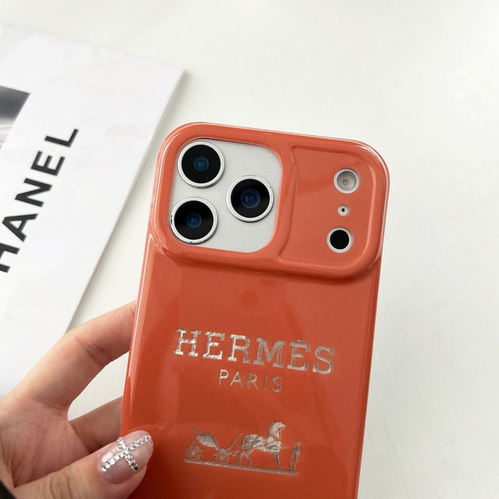 Full Orange Phone Case For iPhone