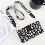 Fashion Bag Scarves Chain iPhone Case