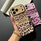 Leopard Design Love Phone Case For iPhone