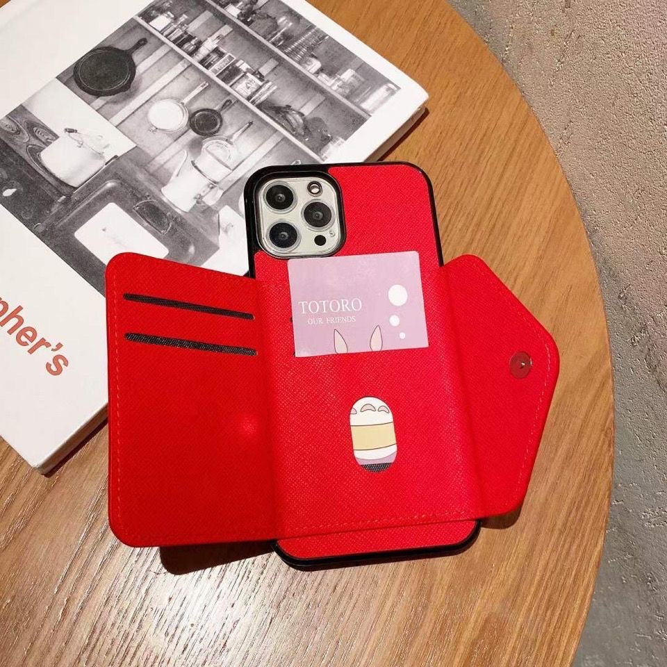 Card Leather Phone Case For iPhone