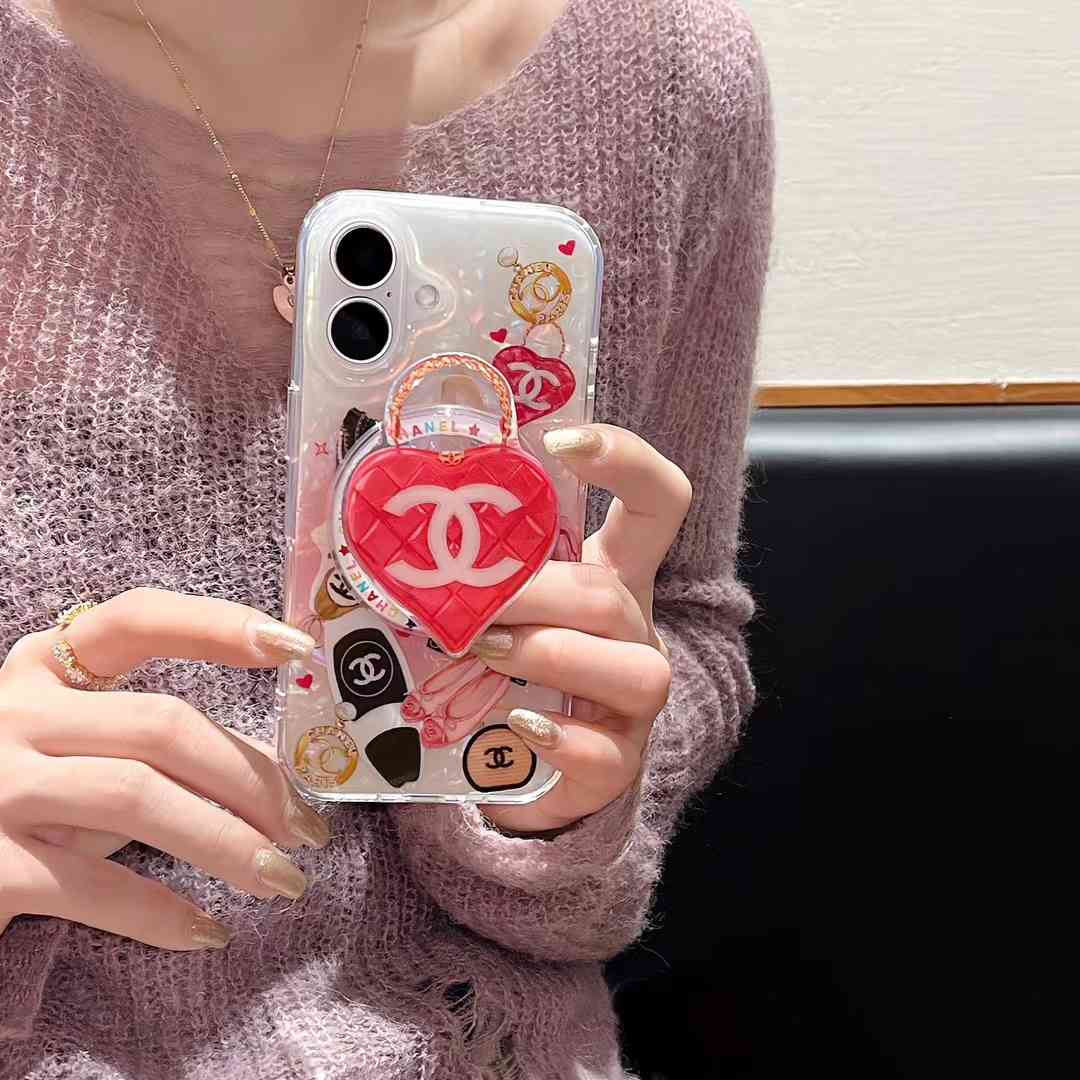 Fashion Bag Magnetic Bracket Case For iPhone