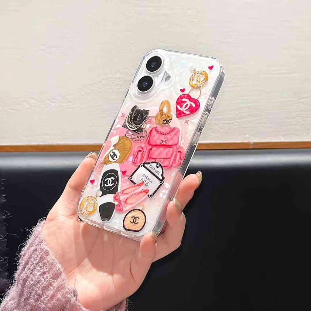 Fashion Bag Magnetic Bracket Case For iPhone