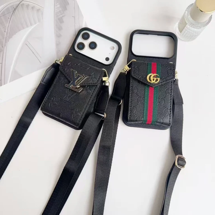 Crossbody Wallet Phone Case For iPhone