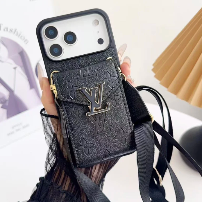 Crossbody Wallet Phone Case For iPhone