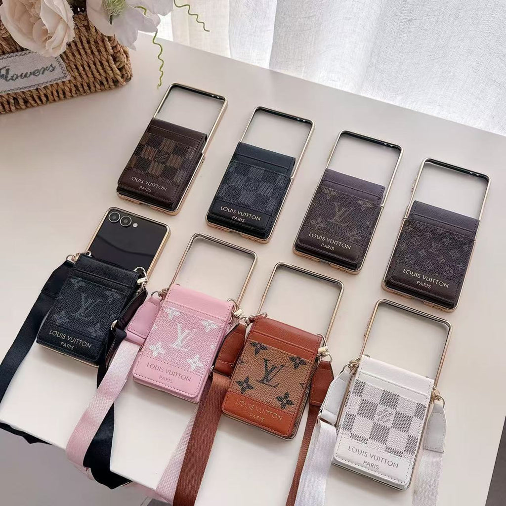 Classic Card Wallet Phone Case For iPhone