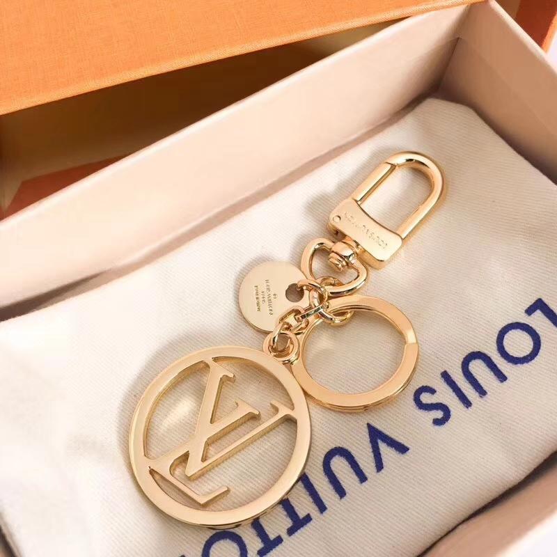 Golden Pendant Keychain