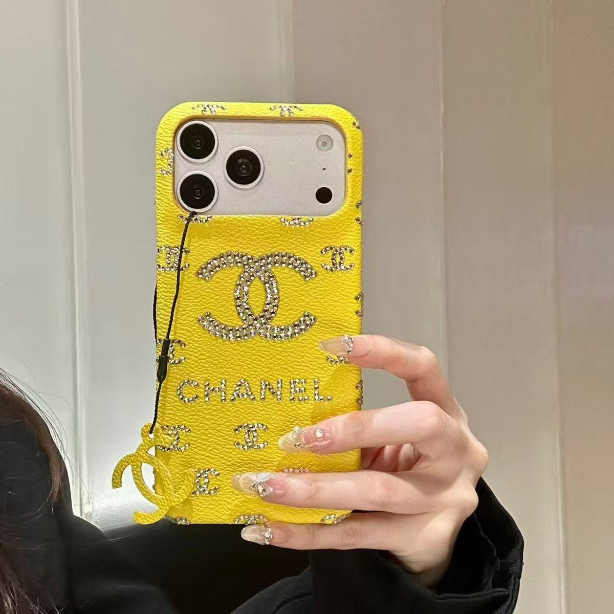 Bling Pattern Phone Case For iPhone