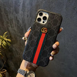 Center Stripe Phone Case For iPhone