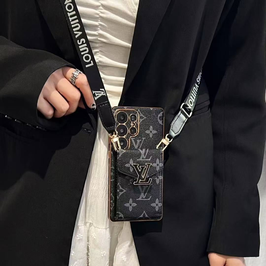 Fashion Leather Wallet Phone Case For Samsung