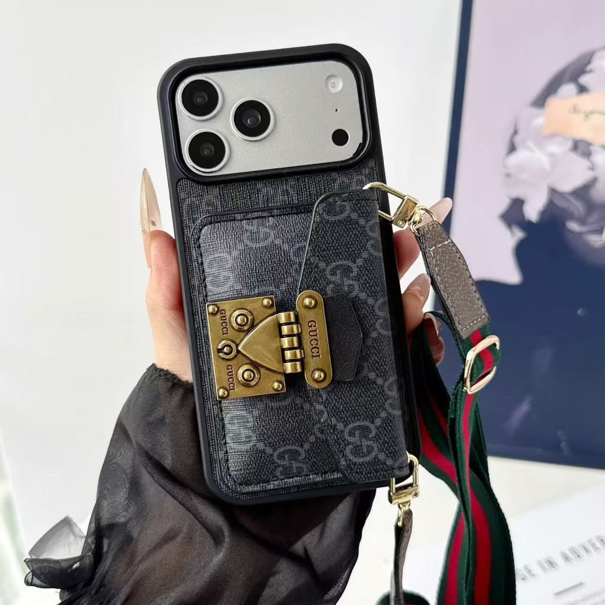 Full Design Chain Phone Case For iPhone