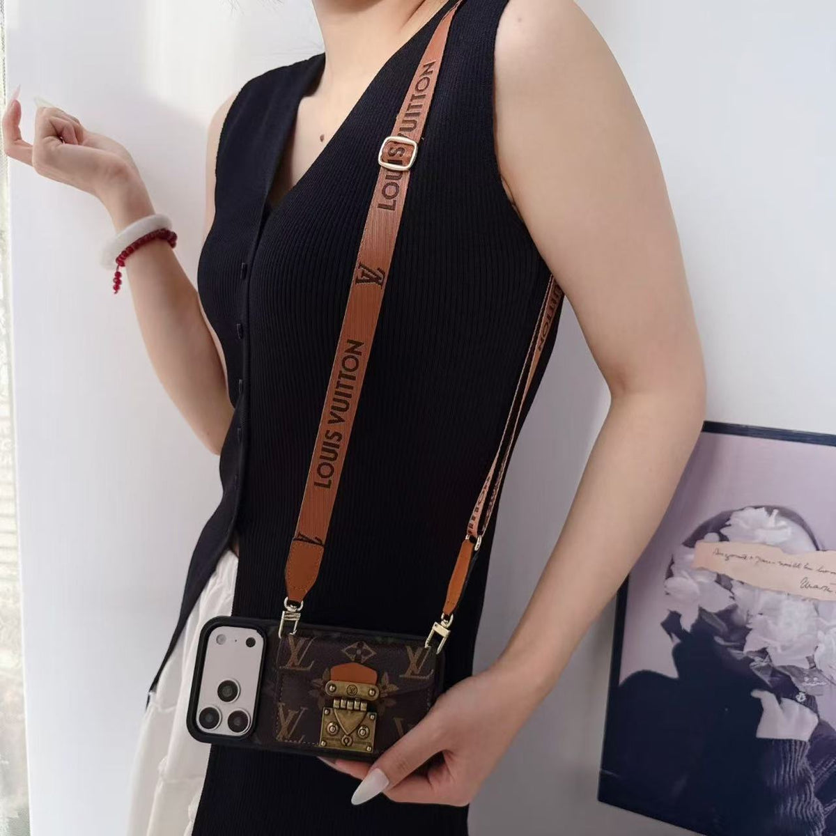 Full Design Chain Phone Case For iPhone