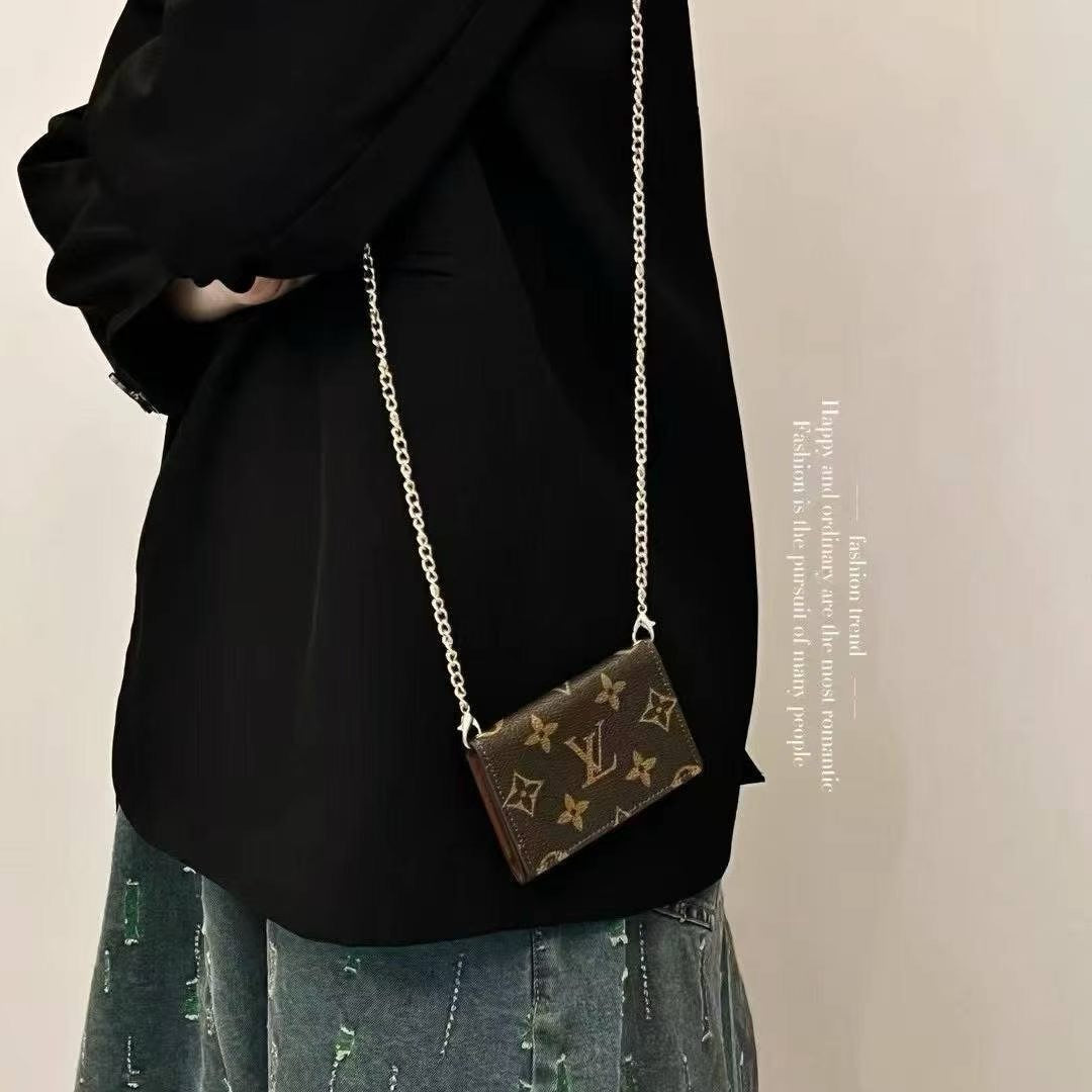 New Shoulder Chain Card Wallet