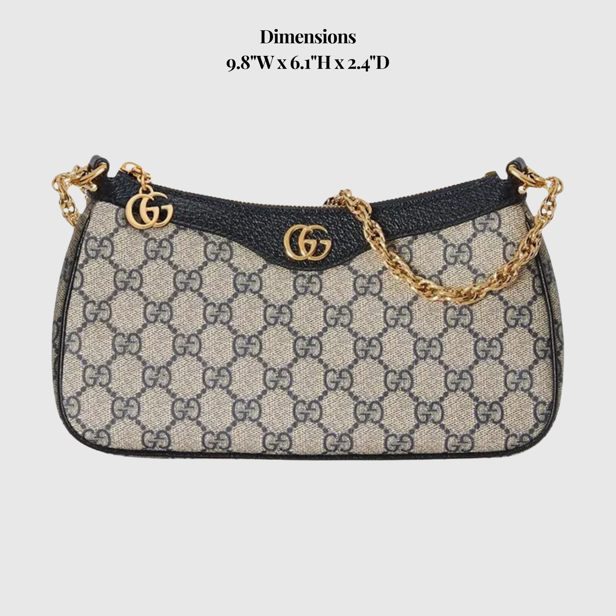 Canvas Patterned Shoulder Bag