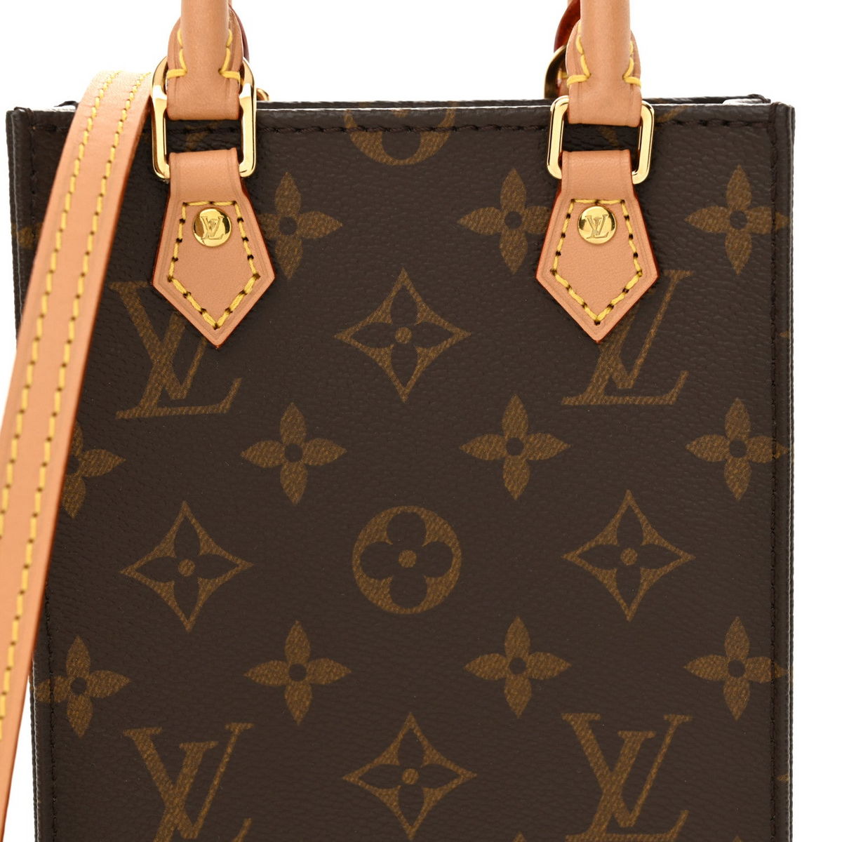 Classic Monogram Tote Bag With Crossbody Strap