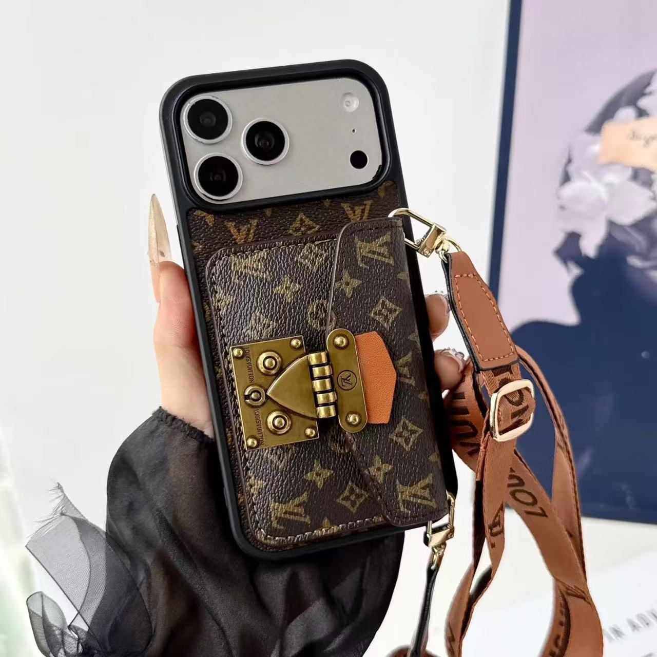 Full Design Chain Phone Case For iPhone