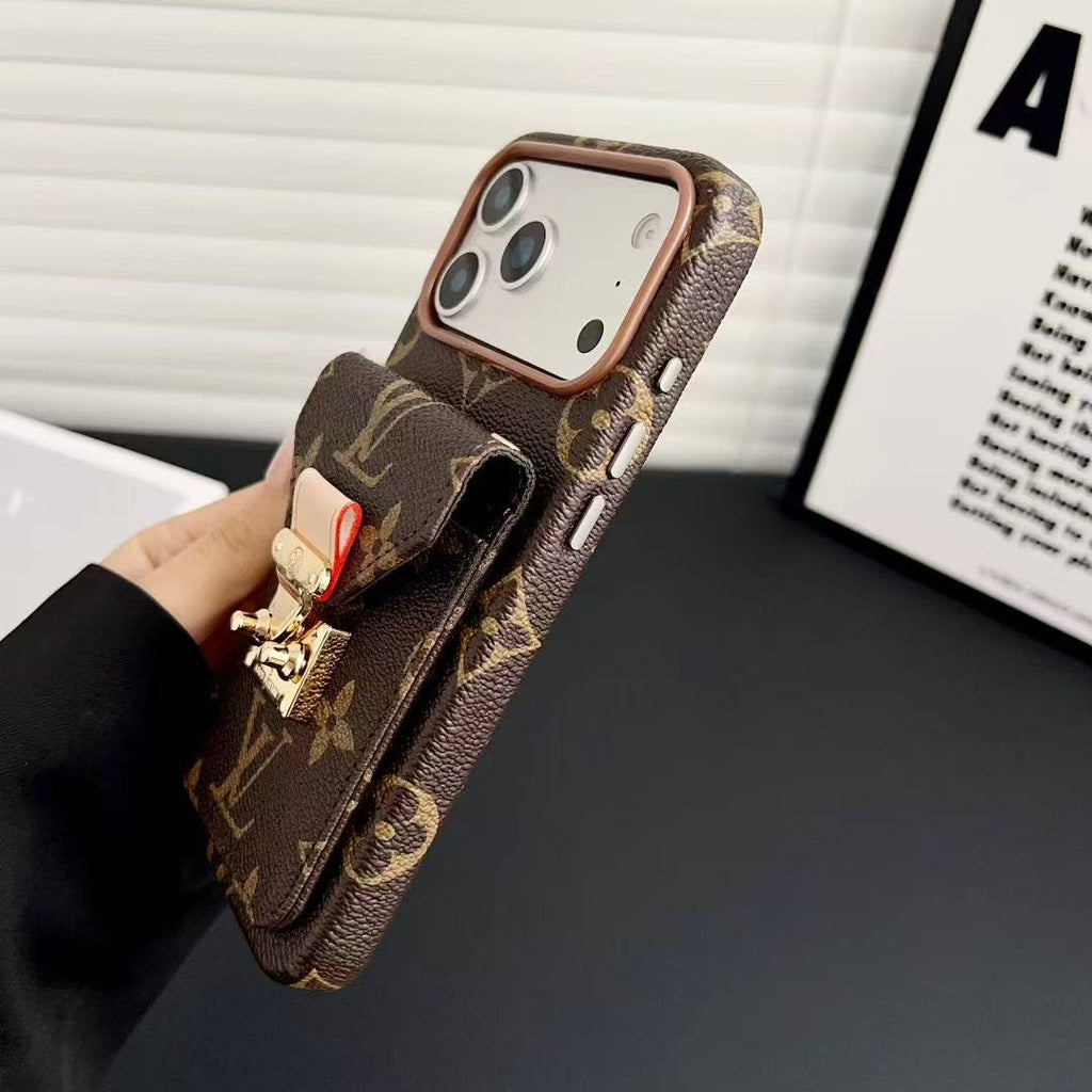New Card Holder Design Phone Case For iPhone