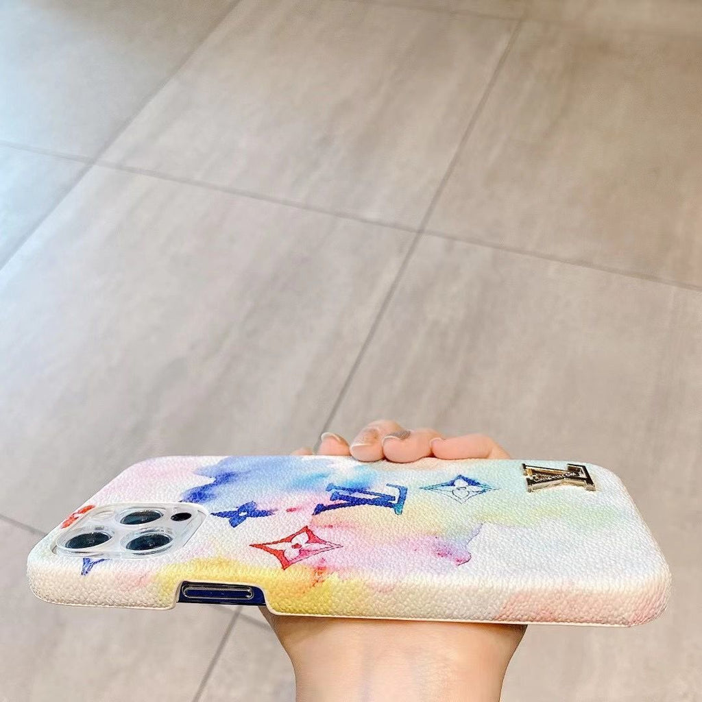 Color Stitching Phone Case For iPhone