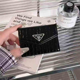 New Black Card Holder Coin Wallet