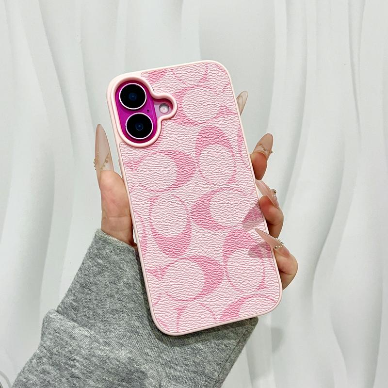 Soft Leather-Texture Protective iPhone Case