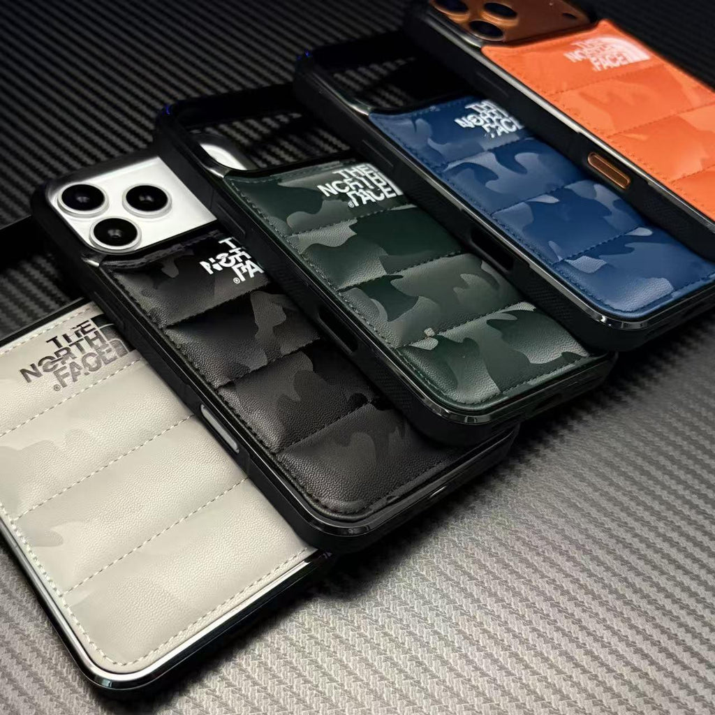 Puffer Style Shock-Absorbing Protective iPhone Case