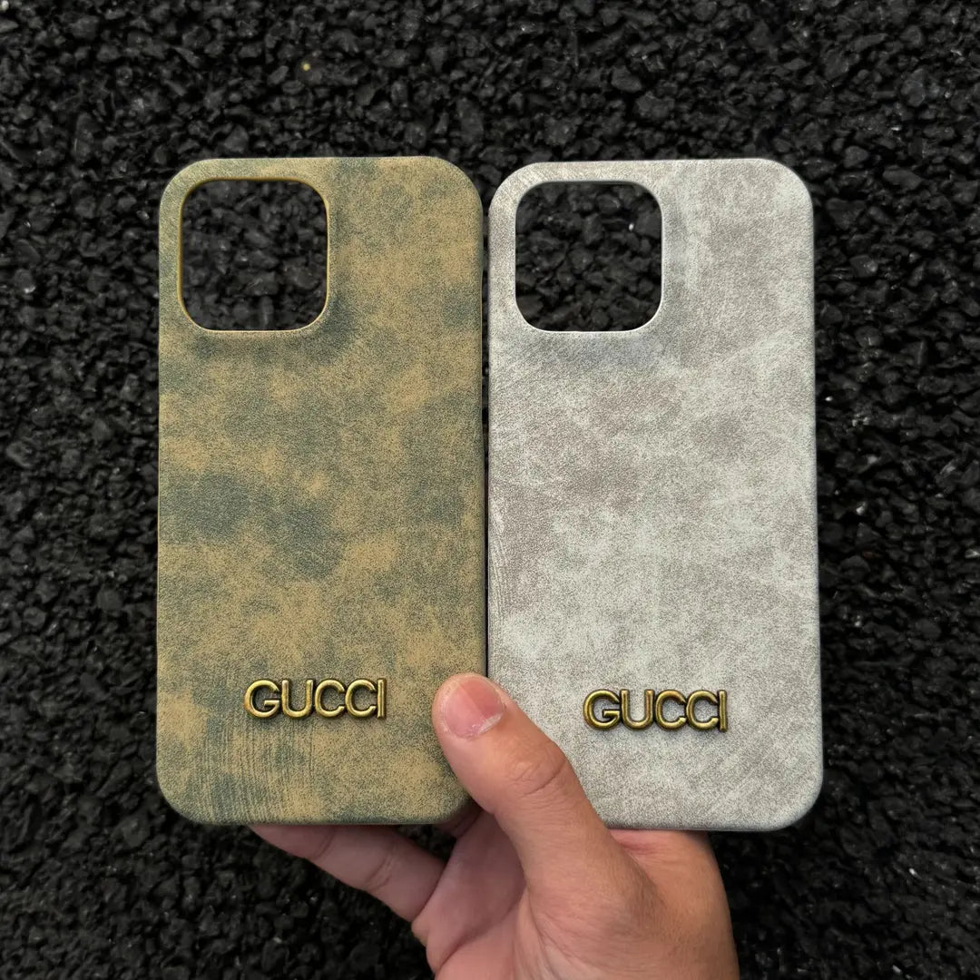 Classic Vintage Suede-Style iPhone Case