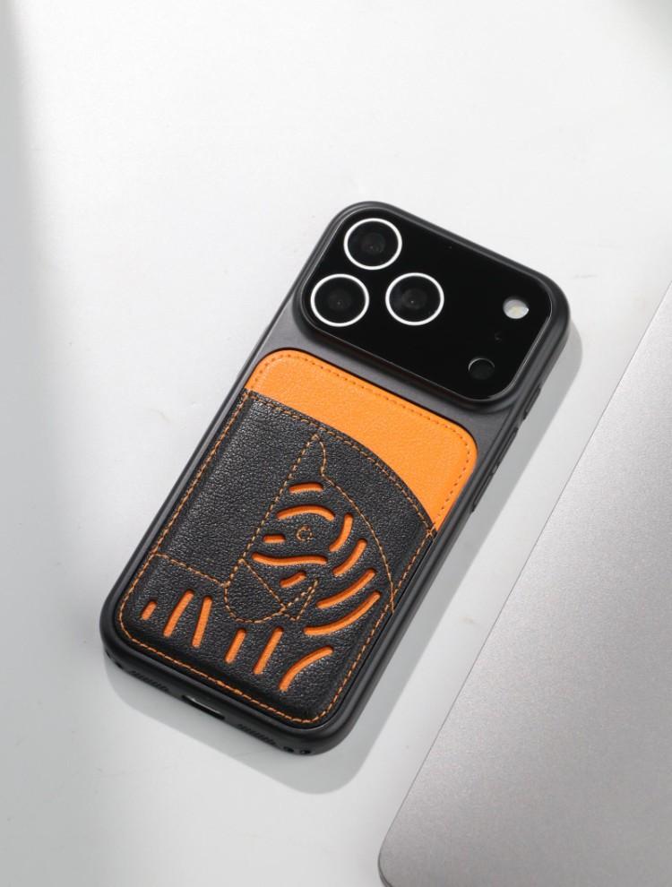 2026 New Premium Leather Card Slot iPhone Case – Limited Edition Year of the Horse