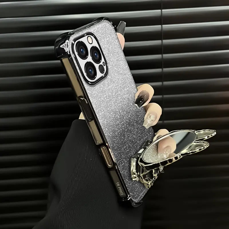 iPhone Case – 3D Cartoon Glitter Cover