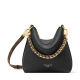 Vintage Monogram Hobo Shoulder Bag | Woven Chain Strap