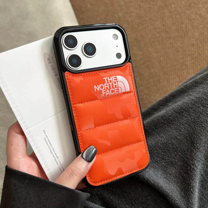Puffer Style Shock-Absorbing Protective iPhone Case